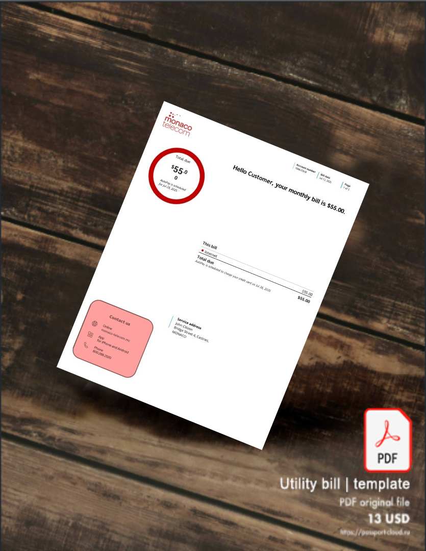 Utility bill | Albanian Power | Albania